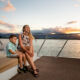 Mother and son on board Spirit of Cairns cruise