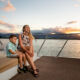 Mother and son on board Spirit of Cairns cruise