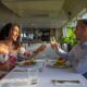 Couple enjoying Spirit of Cairns cruise