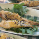 Peanut satay chicken skewers