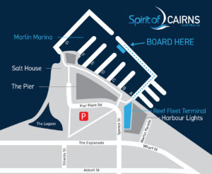 Spirit of Cairns Map