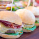 Spirit of Cairns canapés - mini burgers