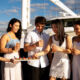 Spirit of Cairns cruise - canapés on deck