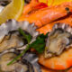 Spirit of Cairns fresh seafood buffet - prawns and oysters