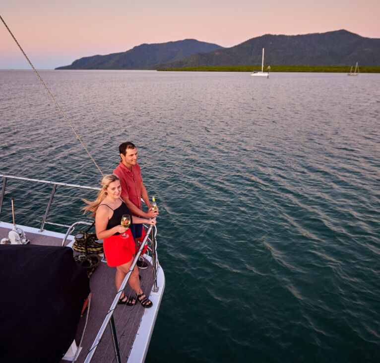 View from the deck of Spirit of Cairns